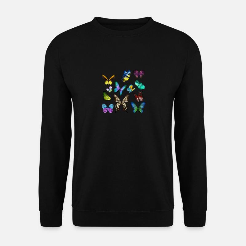 Schmetterling Insekt Kokon - Unisex Pullover - Schwarz