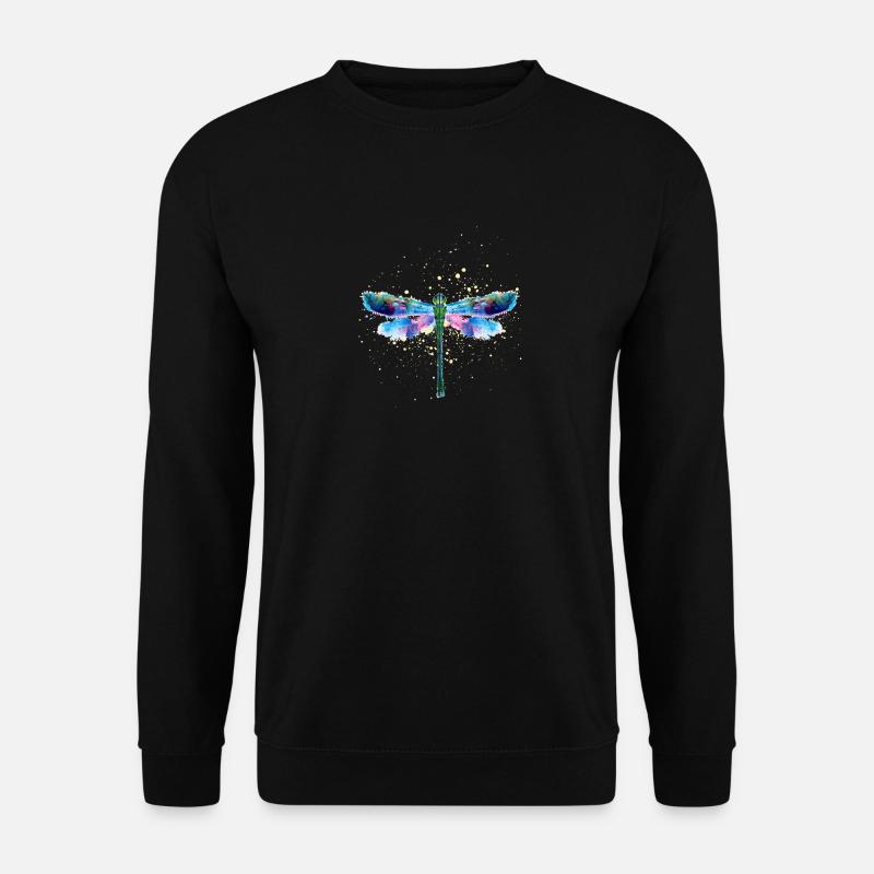 Ailes de la libellule - Sweat-shirt Unisexe - noir