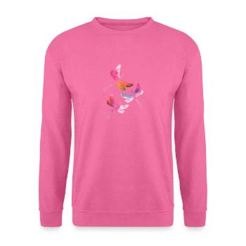 Libelle Insekt Tierliebhaber - Unisex Pullover - Pink - Vorne