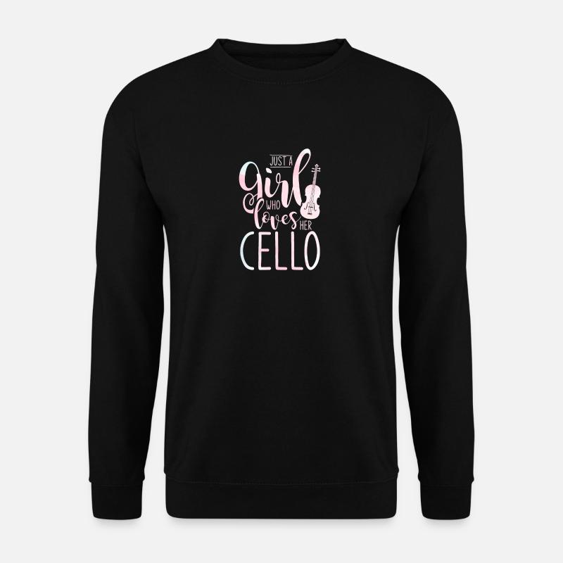 Violoncelle - Sweat-shirt Unisexe - noir