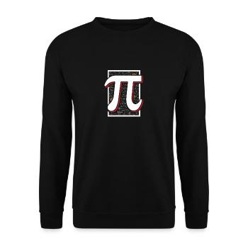 mathematics - Unisex Sweatshirt - black - Front - Alina (178cm) & Michal (187cm)