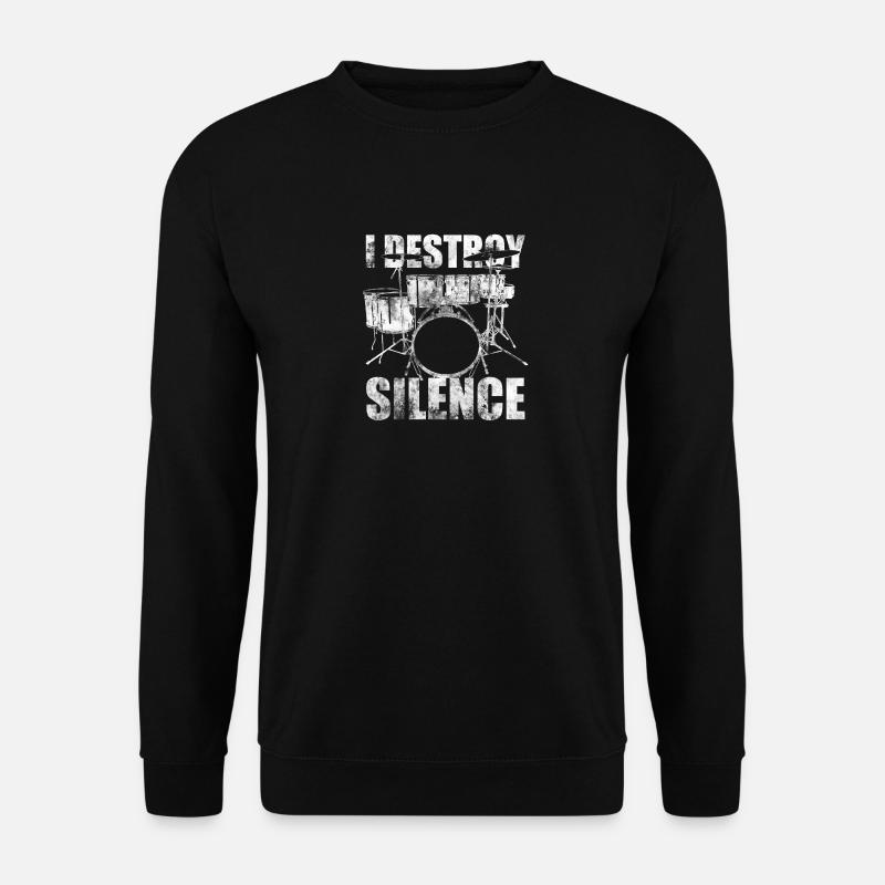 Drums - Unisex Sweatshirt - black