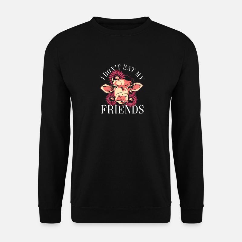 Vegan - Unisex Pullover - Schwarz