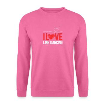 Linedance Dear Wild West - Unisex Sweatshirt - pink - Front