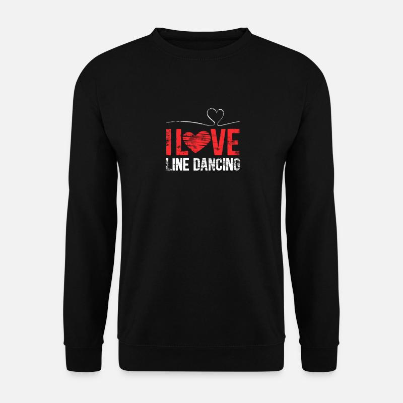 Line dance - Unisex Sweatshirt - black