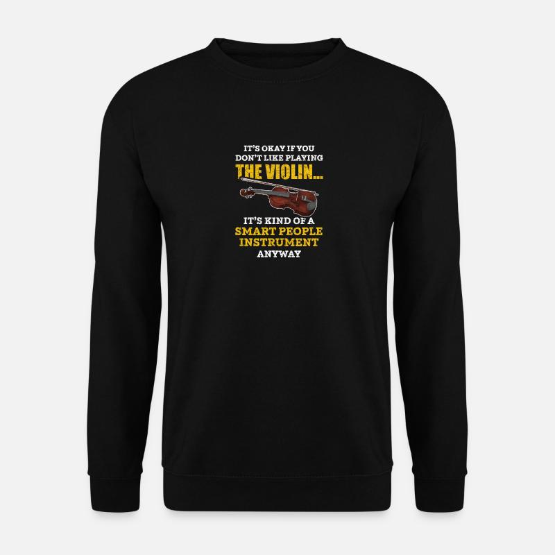 violin - Unisex Sweatshirt - black