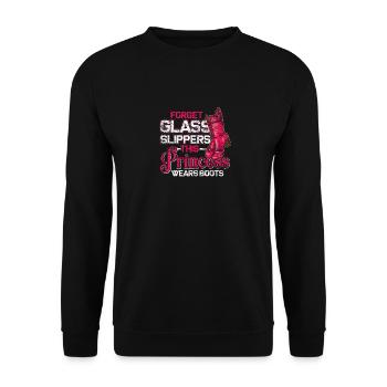 Fille de cow-boy - Sweat-shirt Unisexe - noir - Devant - Alina (178cm) & Michal (187cm)