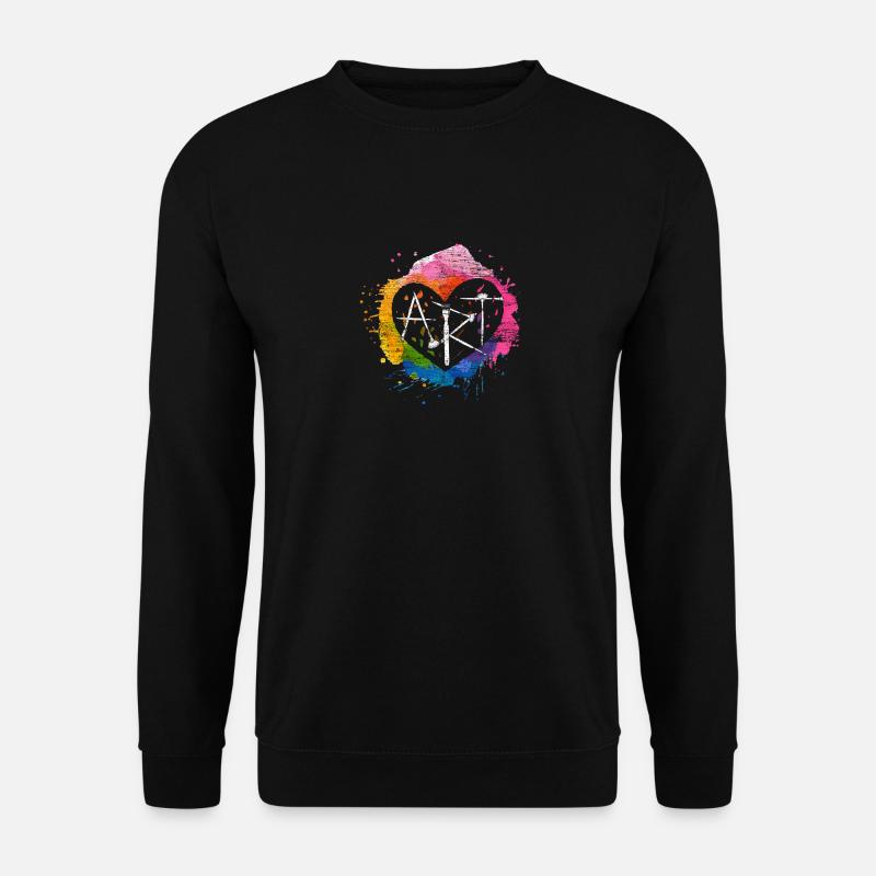 Kunst Künstler - Unisex Pullover - Schwarz