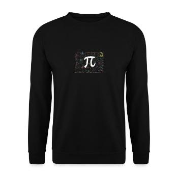 Math - Sweat-shirt Unisexe - noir - Devant - Alina (178cm) & Michal (187cm)