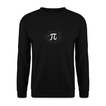 mathematics - Unisex Sweatshirt - black - Front - Alina (178cm) & Michal (187cm)
