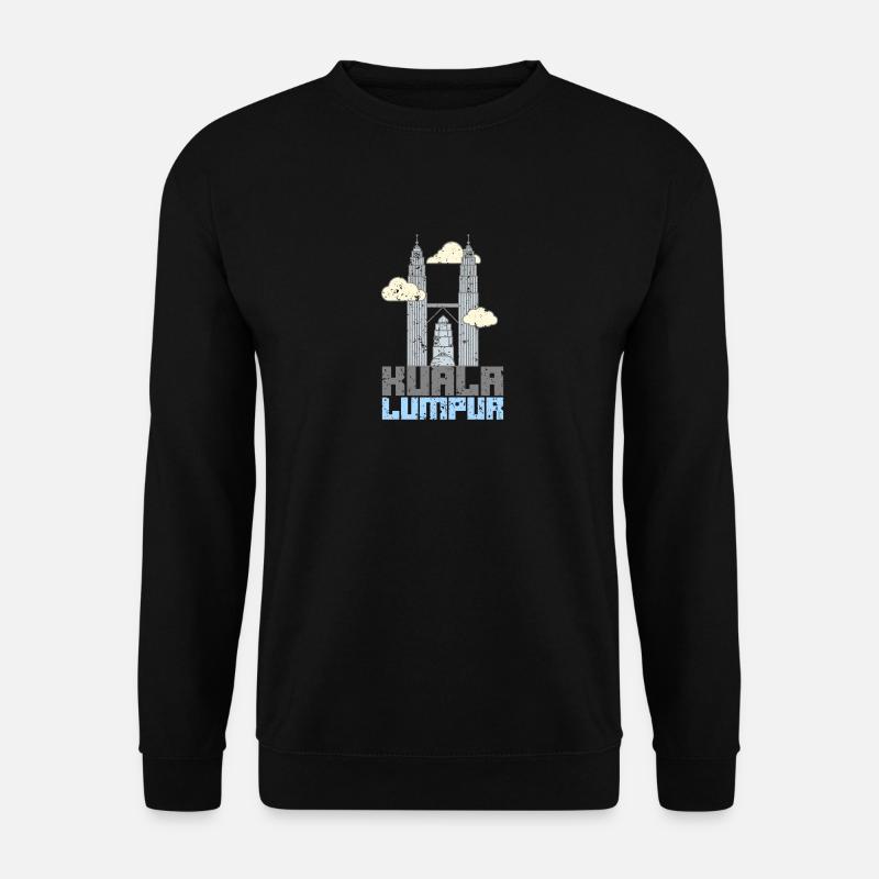Kuala Lumpur skyscraper - Unisex Sweatshirt - black