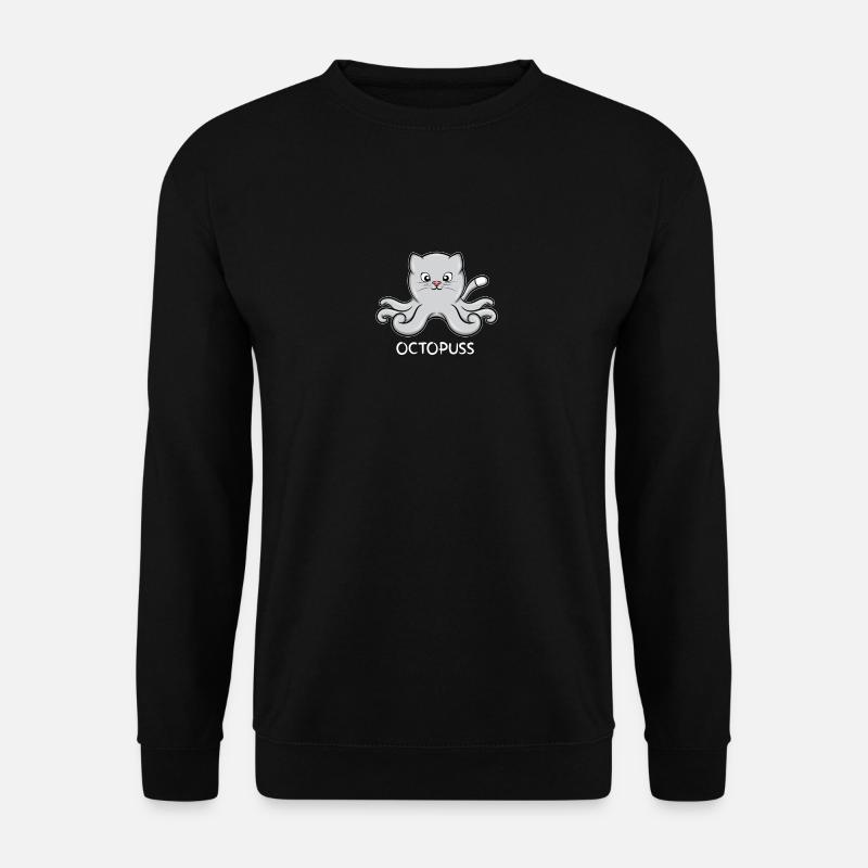 Tier spielen Wort Wort Tier Haustier Lustiges Witzgeschenk - Unisex Pullover - Schwarz