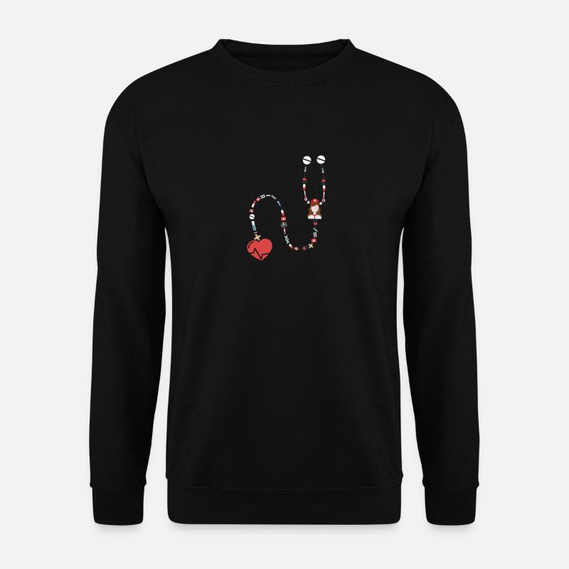 Krankenschwester Medizin - Unisex Pullover - Schwarz