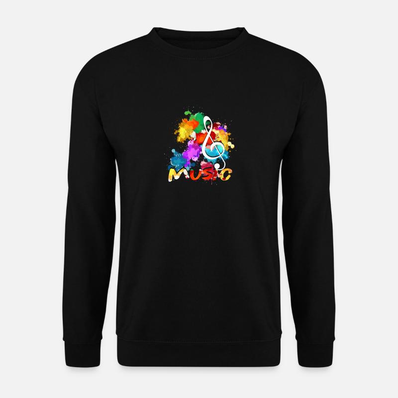 Clef musician composer - Unisex Sweatshirt - black