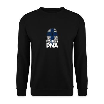 Finlande nation viking - Sweat-shirt Unisexe - noir - Devant - Alina (178cm) & Michal (187cm)