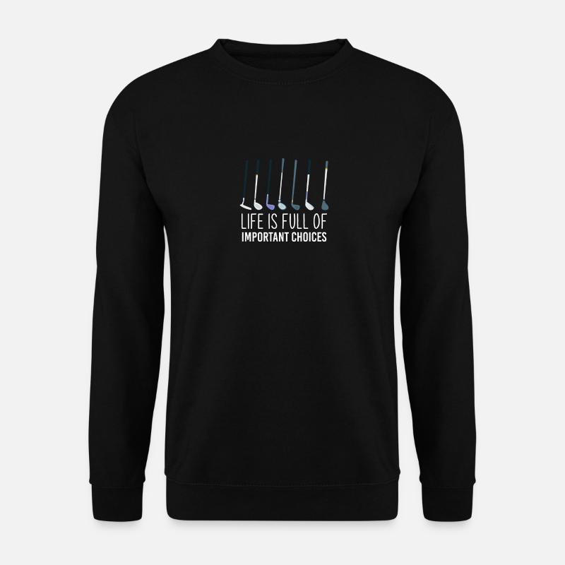 Golf Minigolf - Unisex Pullover - Schwarz