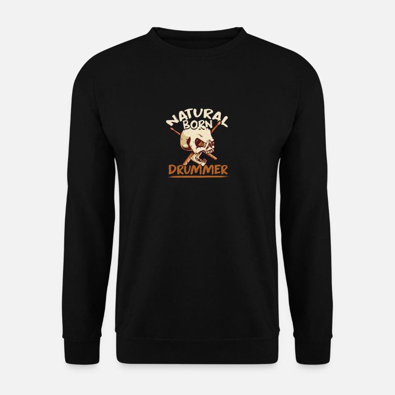 Batteur de batterie - Sweat-shirt Unisexe - noir