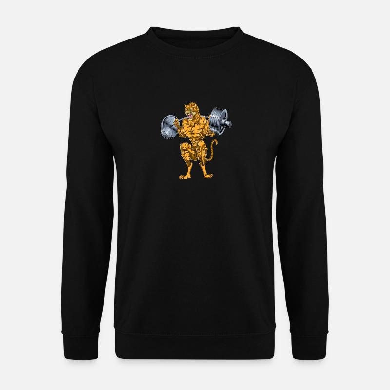 Tiger Squat - Unisex Pullover - Schwarz