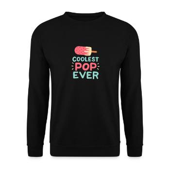 Der coolste Pop aller Zeiten - Unisex Pullover - Schwarz - Vorne - Alina (178cm) & Michal (187cm)