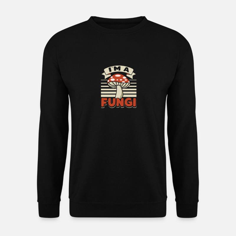 Ich bin ein Fungi - Unisex Pullover - Schwarz