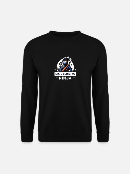 Postwurfsendung Ninja - Unisex Pullover - Schwarz