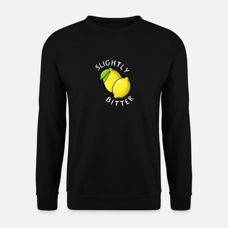 Leicht bitter - Unisex Pullover - Schwarz