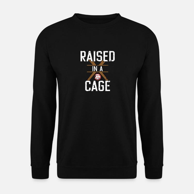 Im Käfig aufgewachsen - Unisex Pullover - Schwarz