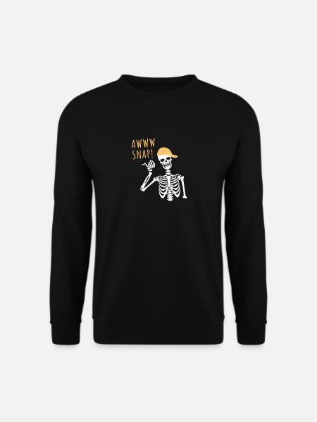 Awww Snap - Unisex Pullover - Schwarz