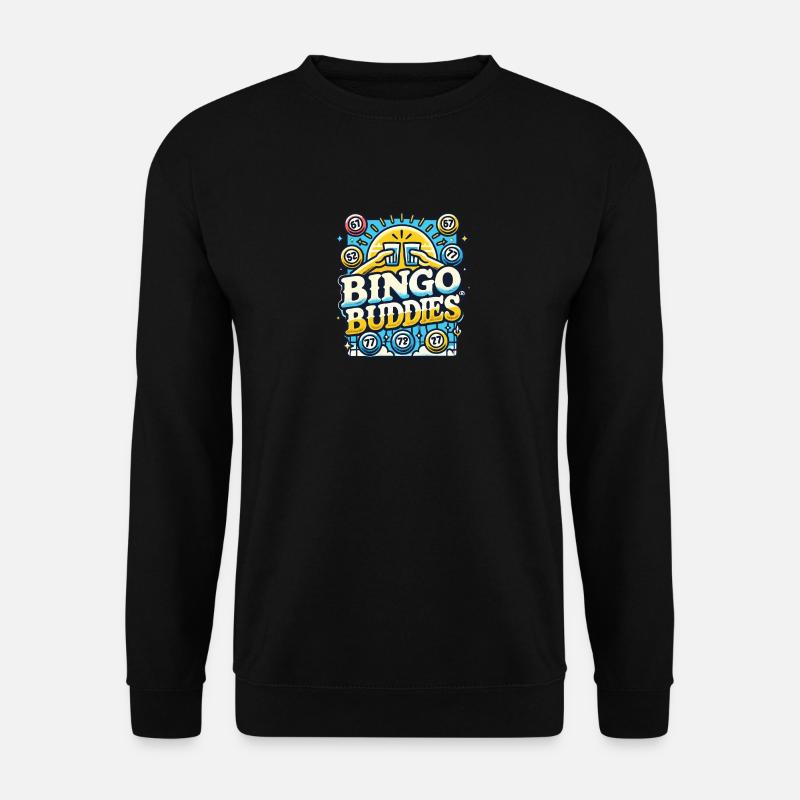 Bingo Buddies - Unisex Pullover - Schwarz