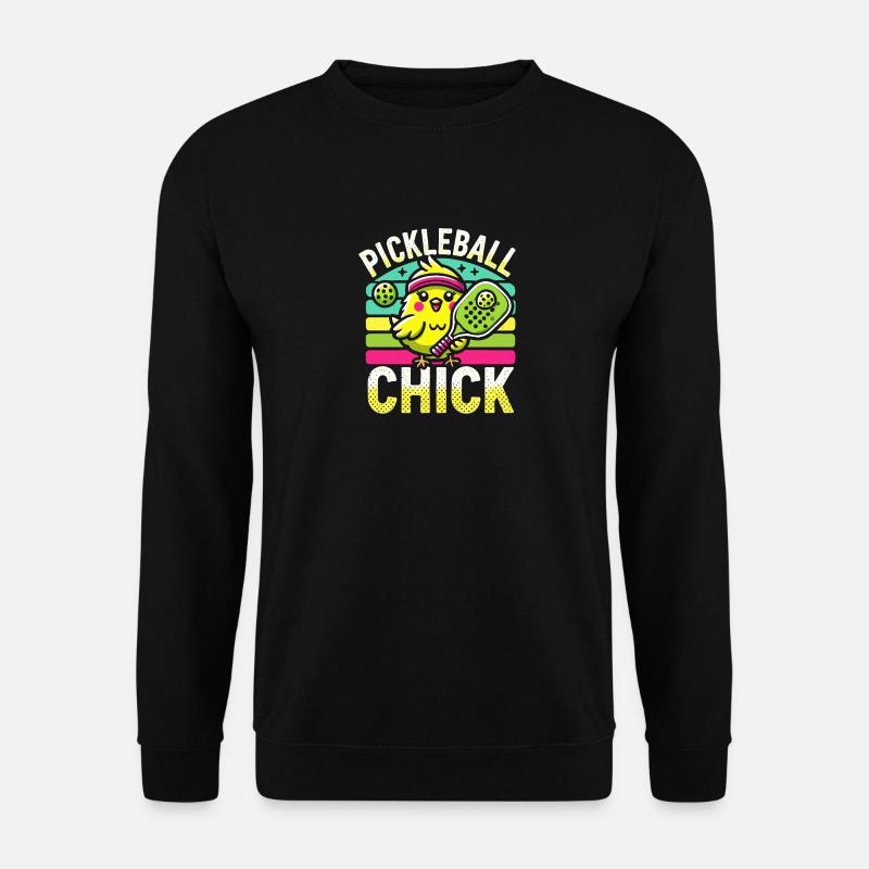 Pickleball-Küken - Unisex Pullover - Schwarz