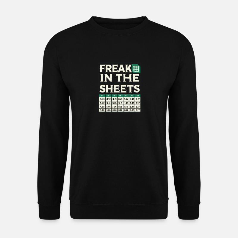 Freak in den Laken - Unisex Pullover - Schwarz
