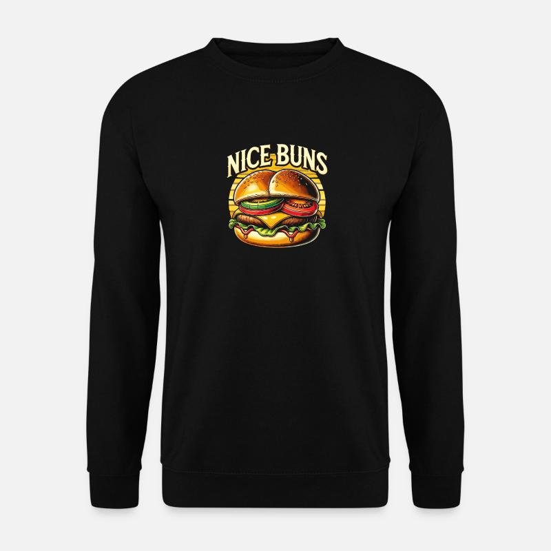 Schöne Brötchen - Unisex Pullover - Schwarz
