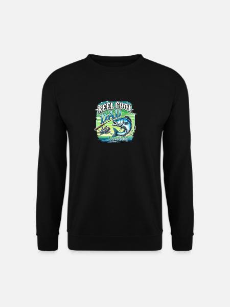 Reel Cool Dad - Unisex Pullover - Schwarz