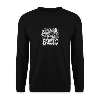 Viel Stoff für wenig Zeit nähen - Unisex Pullover - Schwarz - Vorne - Alina (178cm) & Michal (187cm)