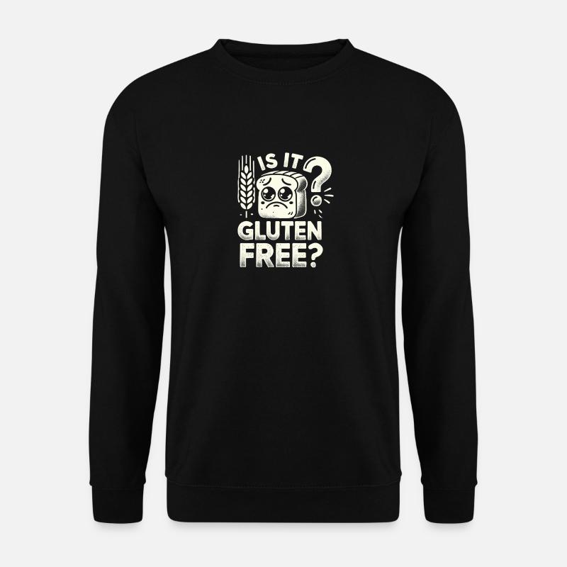 Ist es glutenfrei? - Unisex Pullover - Schwarz