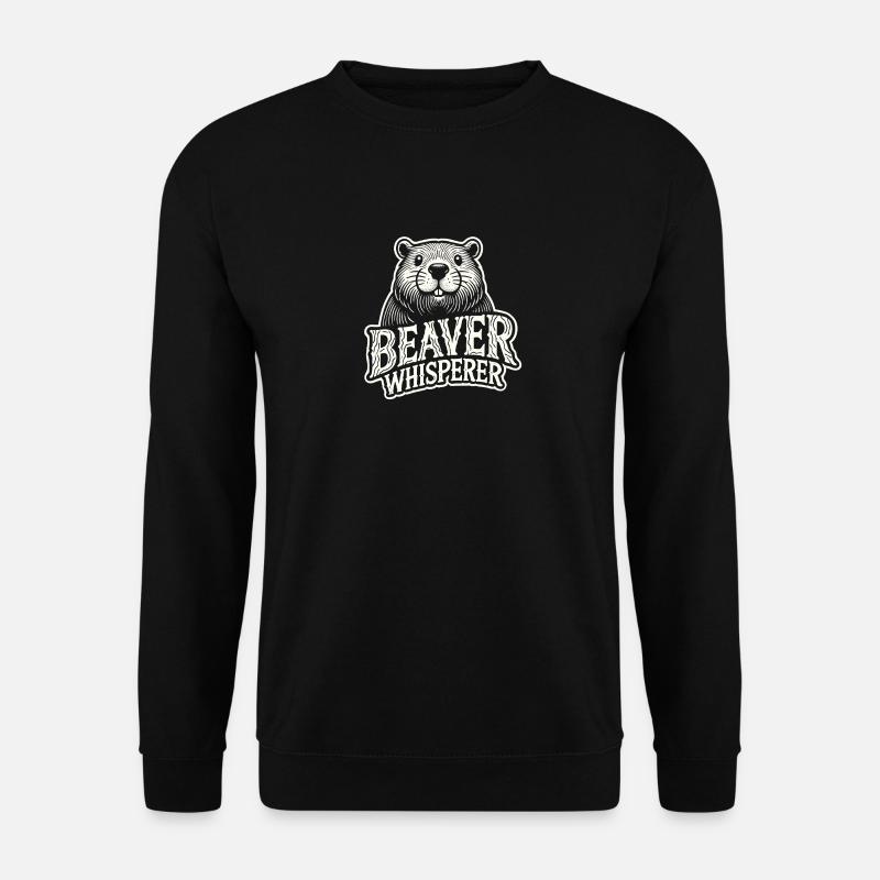 Biberflüsterer - Unisex Pullover - Schwarz