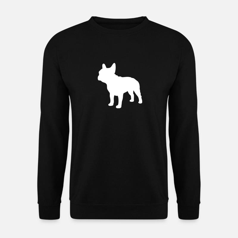 Französische Bulldogge - Bully - Hund - Unisex Pullover - Schwarz