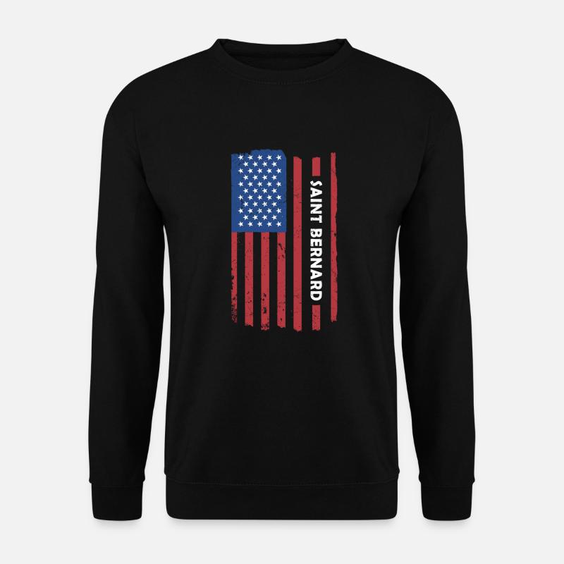 Drapeau de Saint-Bernard Us - Sweat-shirt Unisexe - noir