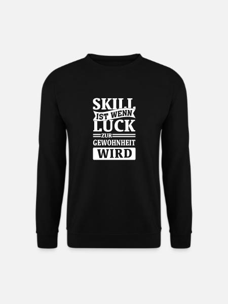 Skill - Unisex Pullover - Schwarz
