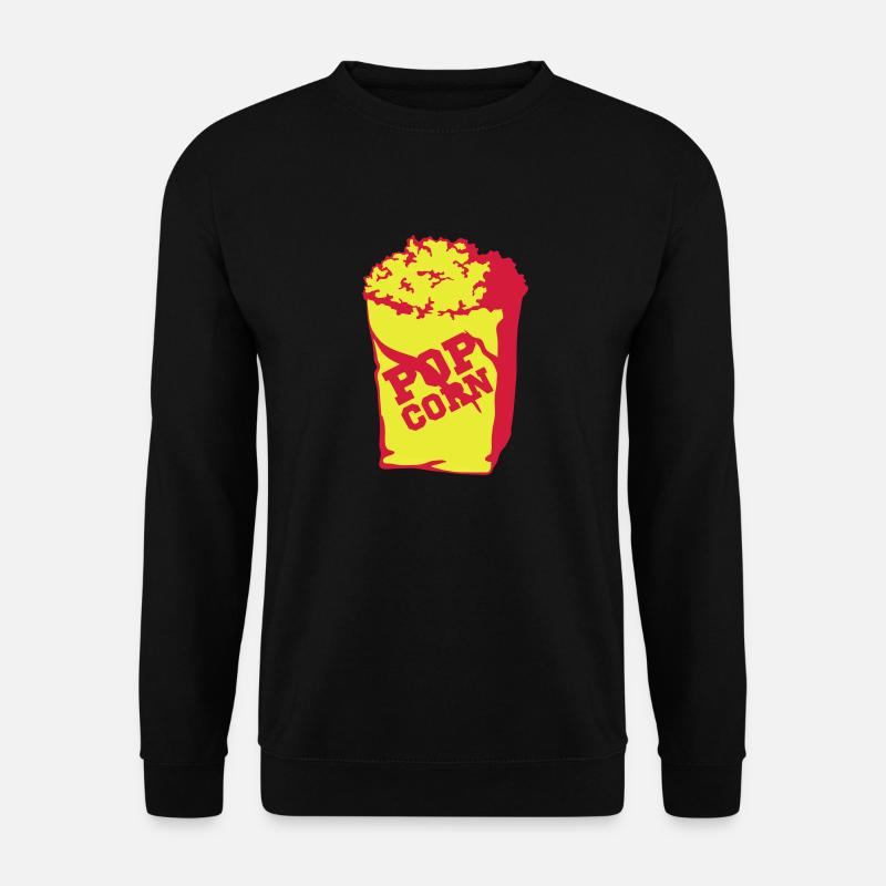 Popcorn - Unisex Pullover - Schwarz