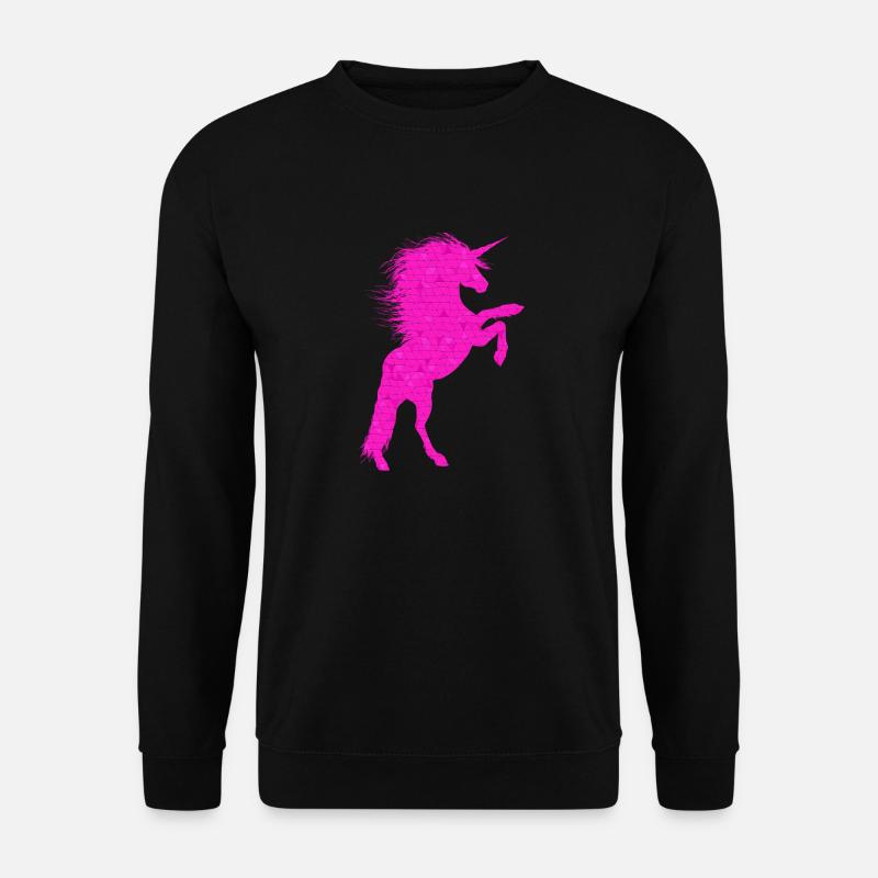 Einhorn - Unisex Pullover - Schwarz