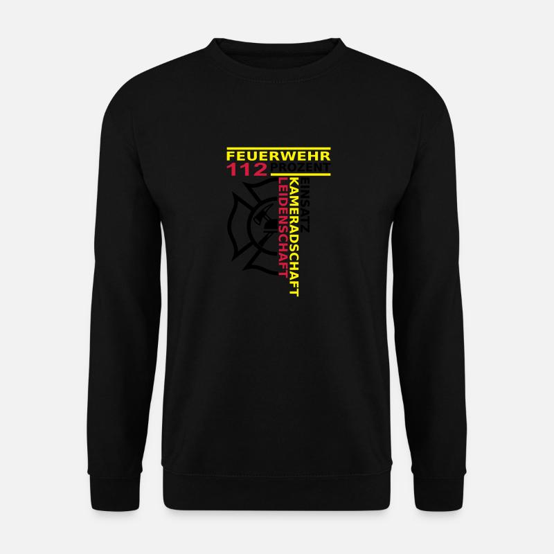 112% Einsatz Kameradschaft Leidenschaft - Unisex Pullover - Schwarz