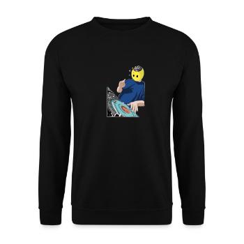 Smarties Dj - Sweat-shirt Unisexe - noir - Devant - Alina (178cm) & Michal (187cm)