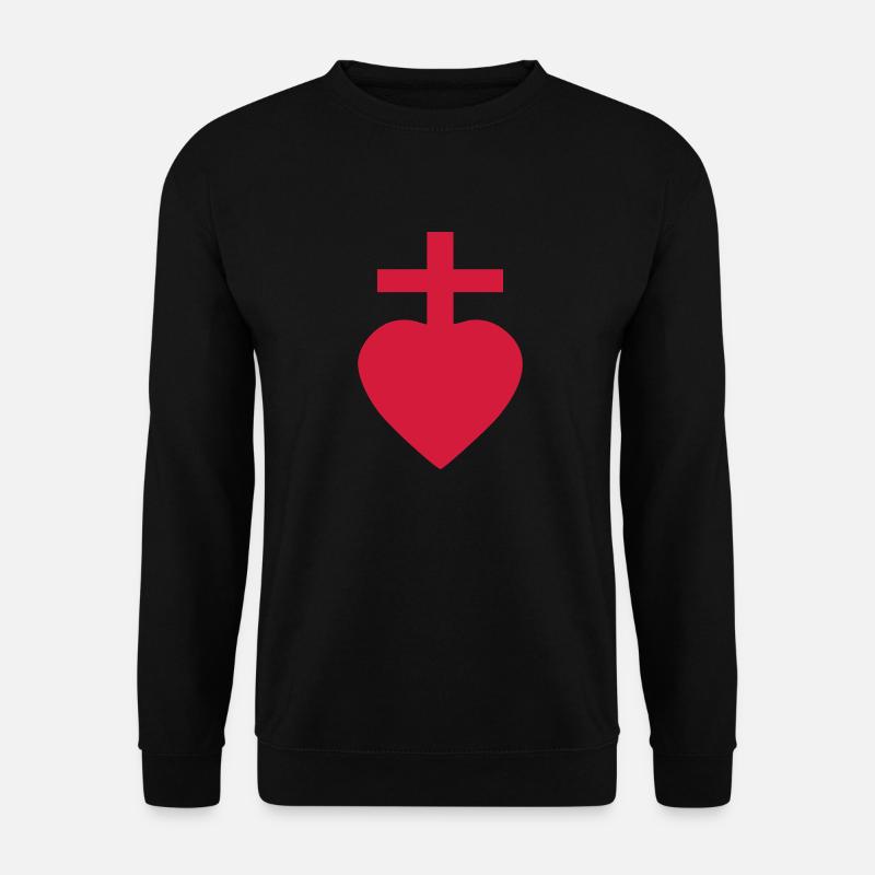 vector chouan heart - Unisex Sweatshirt - black