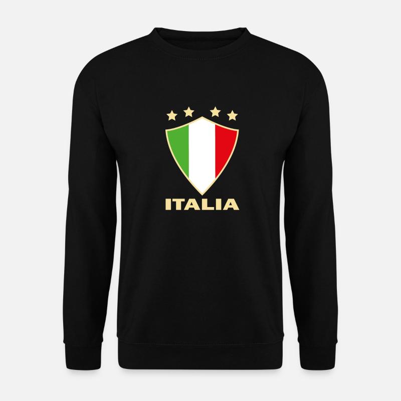 ITALIA 2 - Unisex Pullover - Schwarz
