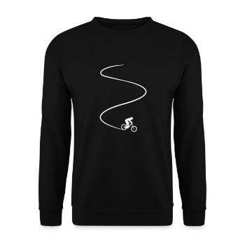 VTT VTT - Sweat-shirt Unisexe - noir - Devant - Alina (178cm) & Michal (187cm)