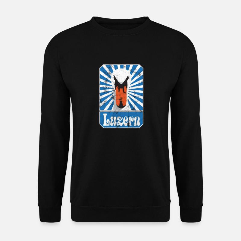 Lucerne - Unisex Sweatshirt - black