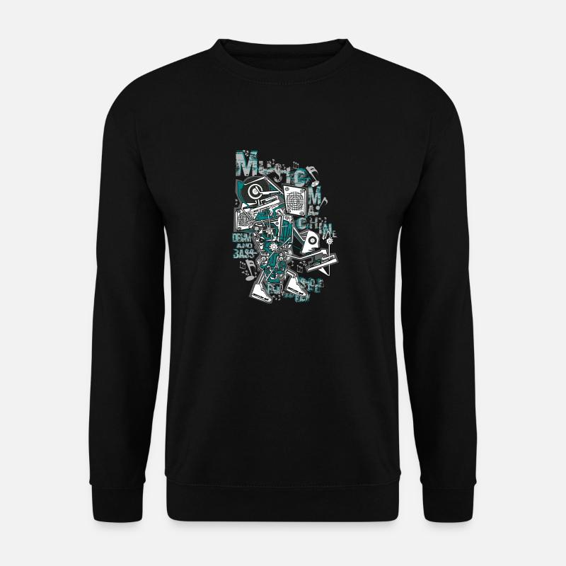 Jungle Music - Unisex Pullover - Schwarz