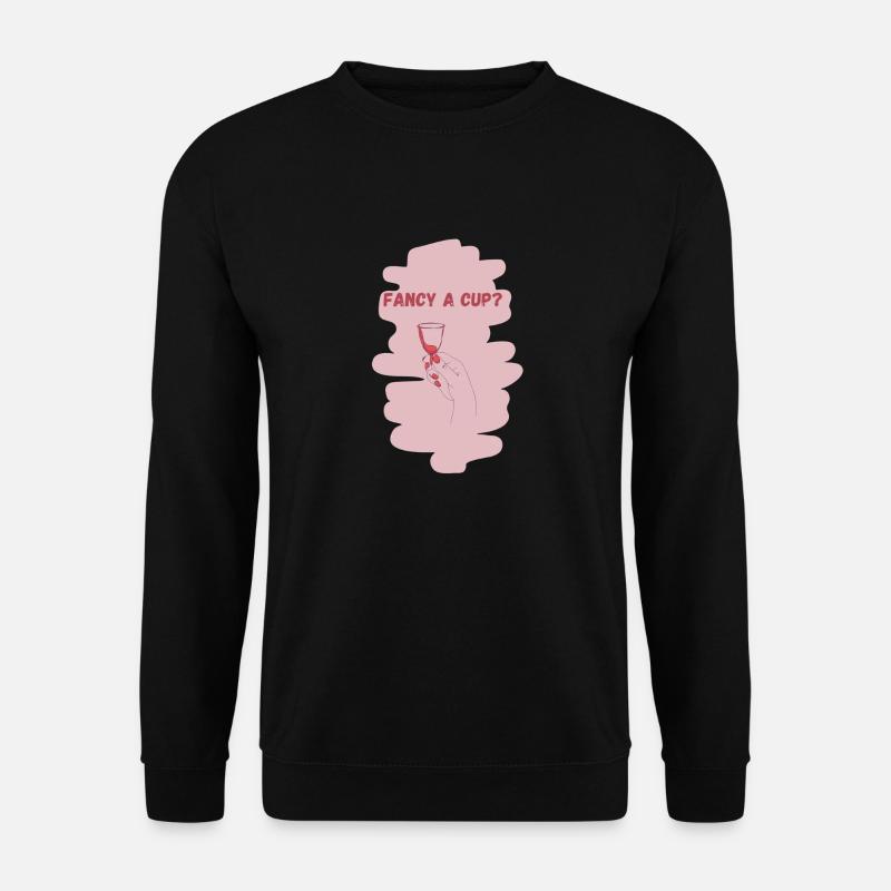 Fancy a cup - Sweat-shirt Unisexe - noir