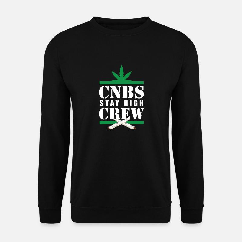 Cannabis-Crew 08 - Unisex Pullover - Schwarz